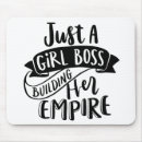 Search for bosses day mousepads Girl boss