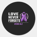 Search for alzheimers purple ribbon stickers Alzheimer usa