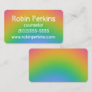 Search for rainbow business cards Soft