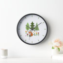 Search for scandinavian style clocks Illustration