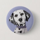 Search for spotted dog badges Black and white