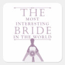Search for bride humour square stickers Funny
