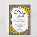 Search for sunflower shower invitations Boho