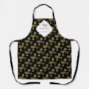 Search for hannukah aprons Gold