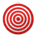 Search for target dartboards Red and white
