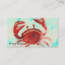 Search for crab business cards Beach