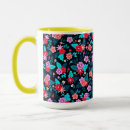 Search for beautiful pattern mugs Leaves