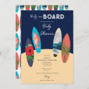 Search for surfboard baby shower invitations Surfer