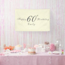 Search for 60th party banners Typography
