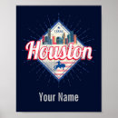 Search for vintage houston posters Skyline