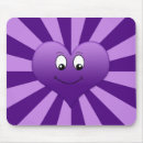 Search for purple heart mousepads Valentine