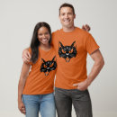 Search for vintage halloween black cat tshirts Illustration