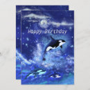 Search for orca birthday cards Blue