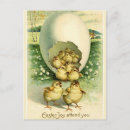 Search for easter chicks postcards Hatching