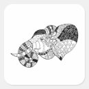 Search for elephant head stickers Zen doodle style