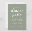 Search for green party invitations Contemporary
