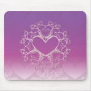 Search for purple heart mousepads Hearts