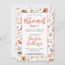 Search for beach house party invitations Seashell