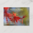Search for maple leaf business cards Professional