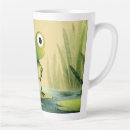 Search for cute cartoon frog mugs Lily pad