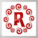 Search for monogram r posters Letter