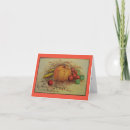Search for vintage thanksgiving cards Pumpkin