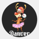 Search for dancing reindeer stickers Dancer