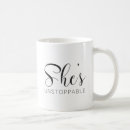 Search for unstoppable mugs Inspirational