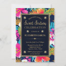 Search for bright flowers invitations Pink