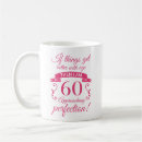 Search for 60th birthday gag mugs Humour