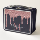 Search for rose gold lunch boxes Girly