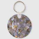 Search for silver coins key rings Money