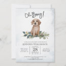 Search for oh baby boy shower invitations Eucalyptus