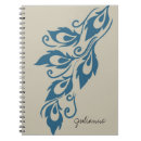 Search for peacock feathers notebooks Teal