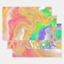 Search for abstract art wrapping paper Coral