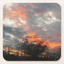Search for winter landscape coasters Sunset