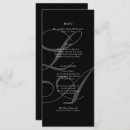 Search for black wedding menus Script