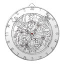 Search for drawing dartboards Black and white
