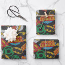 Search for supreme wrapping paper Justice league heroes