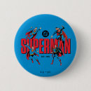Search for superman round badges Man of steel