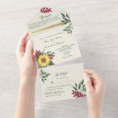 Search for boho sunflowers wedding invitations Botanical