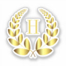 Search for laurel leaves stickers Gold