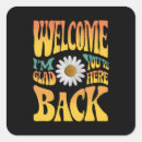 Search for welcome back stickers College
