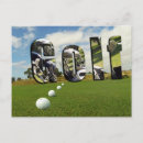 Search for golf ball postcards Course