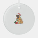 Search for mastiff christmas tree decorations Pug