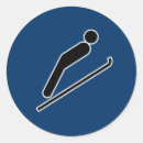 Search for ski jumping stickers Winter
