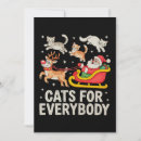 Search for cat lover christmas cards Santa
