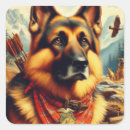 Search for vintage german stickers Dogs