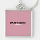 Search for pink and black key rings Girly