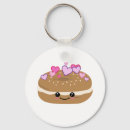 Search for doughnut key rings Cute food
